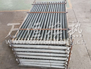 山东XX有限公司购买平板式导热油散热器