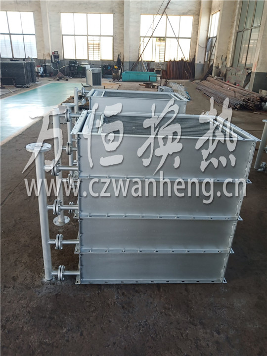 常州市XX干燥设备有限公购买2组蒸汽换热器
