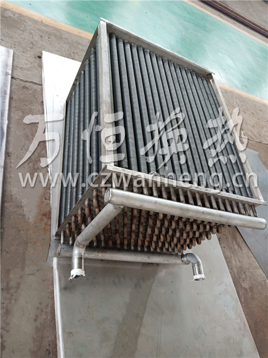 常州市XX干燥设备有限公司购买不锈钢蒸汽换热器