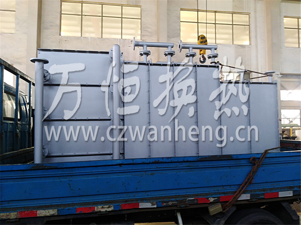 青海甘孜XX化工有限公司购买3组10片蒸汽换热器