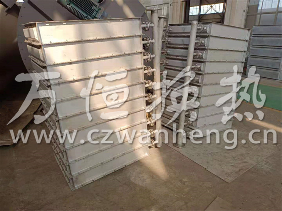 湖南XX机械有限公司购买2组20片不锈钢蒸汽换热器