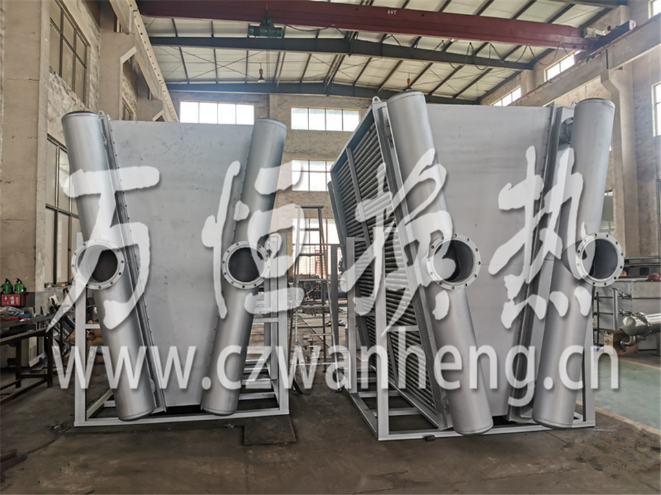 山东XX新材料有限公司购买2组蒸汽散热器