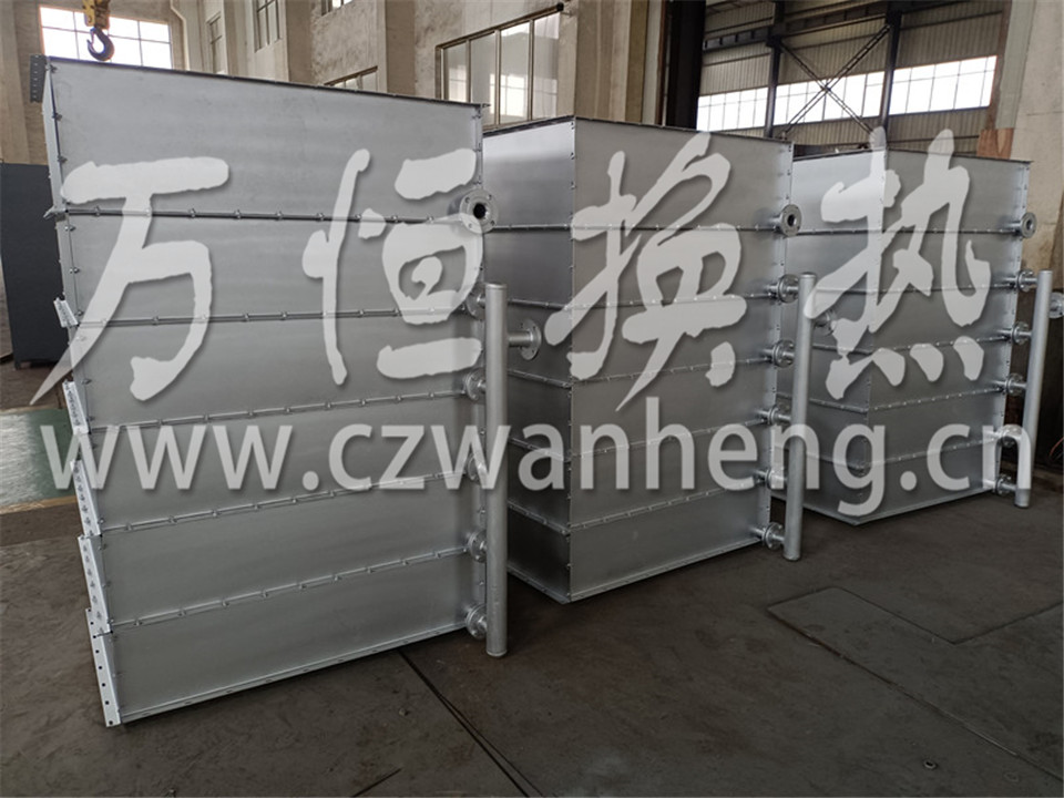 山东XX材料股份有限公司购买3组18片不锈钢蒸汽换热器